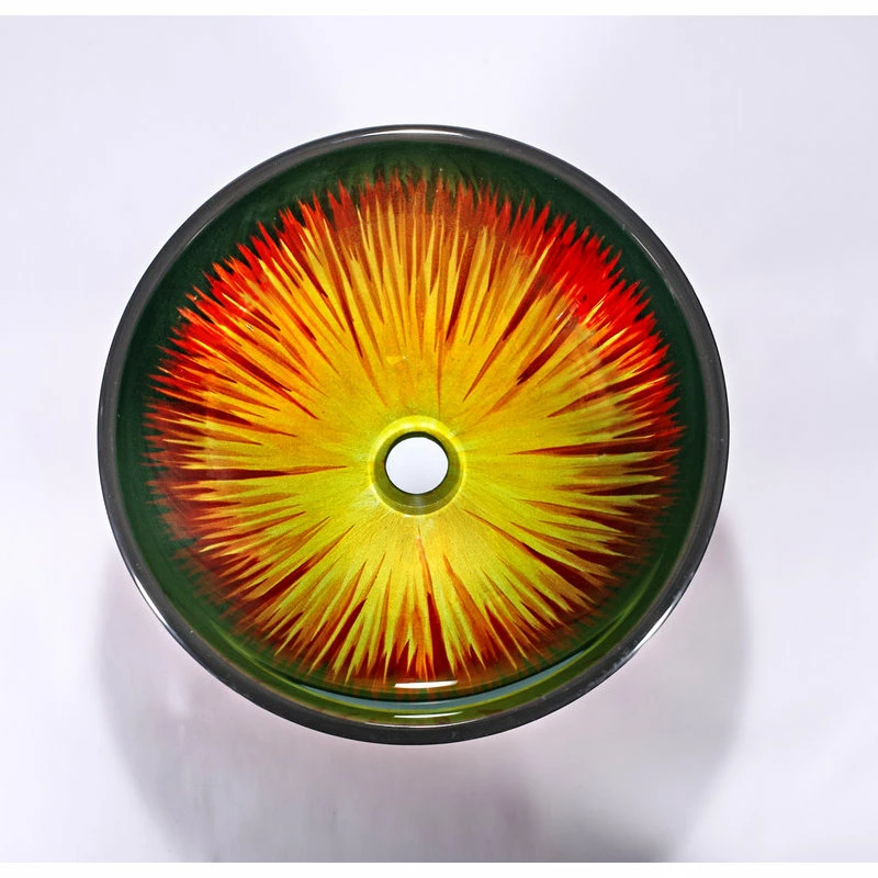 InFurniture Inc., Eclectic Style Glass Vessel Sink 3 InFurniture Inc., Eclectic Style Glass Vessel Sink - Image 3