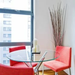 Fab Glass And Mirror 42 Round Glass Table Top, 1/2 Thick, Ogee Tempered -home bar shop 4b1172660ddbd38d 5844 w800 h800 b0 p0