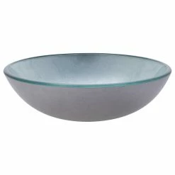 Novatto Argento Glass Vessel Sink