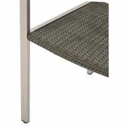 GDFStudio GDF Studio 7-Piece Coral Bay Outdoor Gray Aluminum Dining Set, Glass Table Top -home bar shop 4b91f88901c58c68 9110 w800 h800 b1 p0