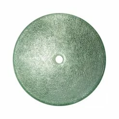 Eden Bath - Vessel Sinks Pale Green Pearls Embossed Glass Vessel Sink For Bathroom, 18 Inch -home bar shop 4d6168b1006c91e0 5547 w800 h800 b1 p0