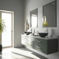 VIGO Sheer Black Glass Vessel Bathroom Sink Set With Dior Vessel Faucet 23 VIGO Sheer Black Glass Vessel Bathroom Sink Set With Dior Vessel Faucet -home bar shop 4e91481a0e9ed979 2706 w800 h800 b0 p0