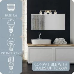 Kira Home Brenton 31.5" Chic / Bathroom Light, Seeded Cylinder Glass Shades -home bar shop 4f31d63703e21198 6291 w800 h800 b0 p0