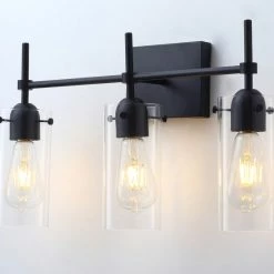 Aiwen Concise Modern Geometric Cylinder Glass Shade Vanity Light, 3-Light 11 Aiwen Concise Modern Geometric Cylinder Glass Shade Vanity Light, 3-Light -home bar shop 4fd1b9430285e4d8 8612 w800 h800 b0 p0