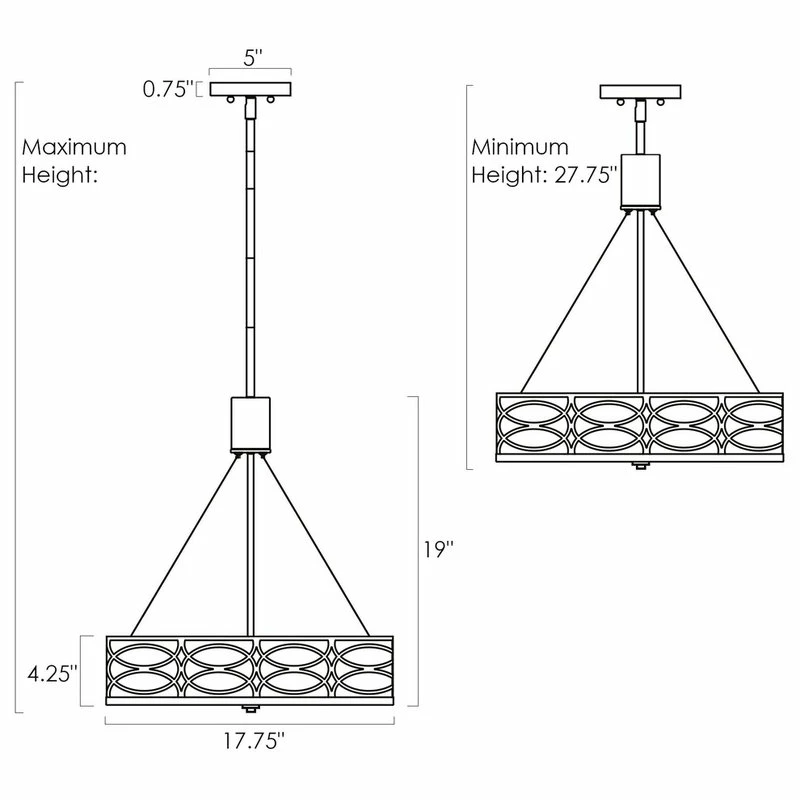 Kira Home Sienna Metal Drum Ceiling Light, Glass Diffuser, Chrome, Drum Chandeli 6 Kira Home Sienna Metal Drum Ceiling Light, Glass Diffuser, Chrome, Drum Chandeli - Image 6