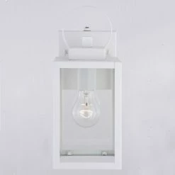 Vaxcel Medinah 1 Light Dusk To Dawn Outdoor Wall Lantern Clear Glass, Textured White, 5 10 Vaxcel Medinah 1 Light Dusk To Dawn Outdoor Wall Lantern Clear Glass, Textured White, 5 -home bar shop 544130a90f9c6603 4159 w800 h800 b0 p0