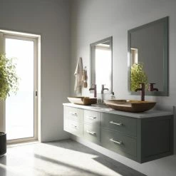 VIGO Rectangular Copper Glass Vessel Bathroom Sink -home bar shop 54d153d80e9ed93f 6864 w800 h800 b0 p0