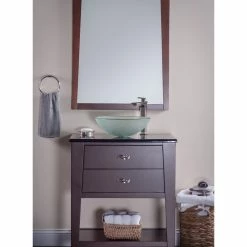 Novatto Gelo Glass Vessel Bathroom Sink -home bar shop 5671a5580910967a 6985 w800 h800 b0 p0