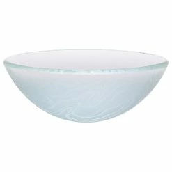 Novatto Gelo Glass Vessel Bathroom Sink