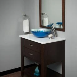 Novatto Diaccio Glass Vessel Sink -home bar shop 59d1de5609453507 3507 w800 h800 b0 p0