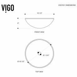 VIGO Gray Onyx Glass Vessel Sink And Duris Faucet Set, Matte Black Finish -home bar shop 5c214ea70f4fb069 2907 w800 h800 b1 p0