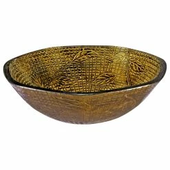 InFurniture Inc., Asian Style Glass Vessel Sink