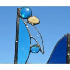 Windsong Glass Studio Stained Glass Garden Sculpture, "River View" 7 Windsong Glass Studio Stained Glass Garden Sculpture, "River View" -home bar shop 5e41ee6505b25d45 4316 w800 h800 b0 p0