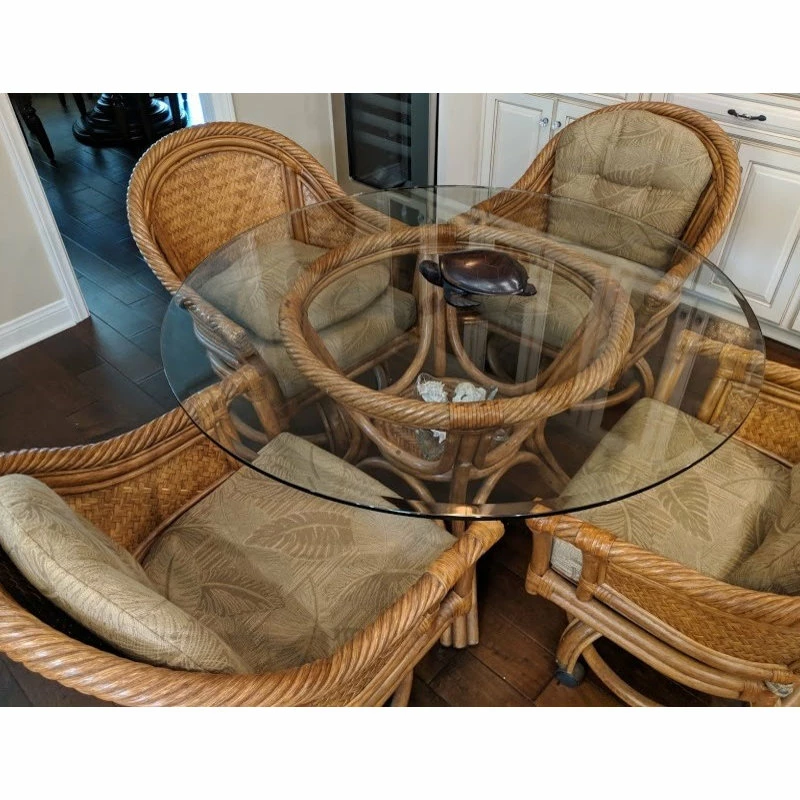 Fab Glass And Mirror Round 0.5" Thick Beveled Edge Tempered Glass Table Top, 28" 2 Fab Glass And Mirror Round 0.5" Thick Beveled Edge Tempered Glass Table Top, 28" - Image 2