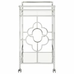 Inspire Q Devon Chrome Finish Floral Bar Cart With Mirror Bottom And Glass Top -home bar shop 6311115300b17140 1862 w800 h800 b1 p0