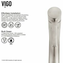 VIGO Simply Silver Glass Vessel Bathroom Sink And Milo Faucet Set -home bar shop 6391d8990e9ed953 7674 w800 h800 b1 p0