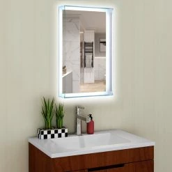 Vanity Art LLC Vanity Art LED Lighted Bathroom Mirror With Touch Sensor And Glass Cabinet -home bar shop 646137930dc12ebf 1946 w800 h800 b0 p0