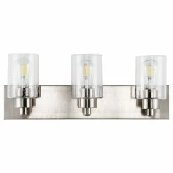 JONATHAN Y Irving Seeded Glass/Iron Modern Contemporary LED Vanity Light, 3-Light -home bar shop 6601244500d2501c 8281 w800 h800 b1 p0