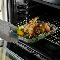 JoyJolt 4 Glass Bakeware Containers Red -home bar shop 69516c7701b0eea2 9227 w800 h800 b0 p0