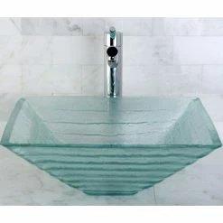 Eden Bath - Vessel Sinks Crystal Glacier Tempered Glass Vessel Sink For Bathroom, 16.5 Inch 17 Eden Bath - Vessel Sinks Crystal Glacier Tempered Glass Vessel Sink For Bathroom, 16.5 Inch -home bar shop 6d518d3d006c9371 5076 w800 h800 b0 p0