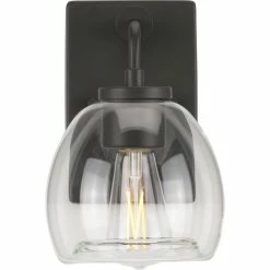 Progress Lighting Caisson 1-Light Graphite Clear Glass Urban Industrial Bath Vanity Light 6 Progress Lighting Caisson 1-Light Graphite Clear Glass Urban Industrial Bath Vanity Light -home bar shop 6f1182c400d4af89 3300 w800 h800 b1 p0