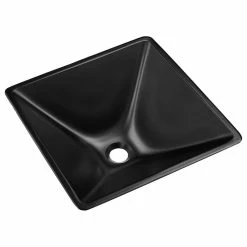 Swiss Madison Claire 15.5" Glass Vessel Sink, Black -home bar shop 72c16b5c01b0d5dc 7365 w800 h800 b1 p0