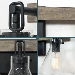 Kira Home Anza 25" Farmhouse / Bathroom Wall Light, Seeded Cone Glass Shades 11 Kira Home Anza 25" Farmhouse / Bathroom Wall Light, Seeded Cone Glass Shades -home bar shop 73a13aa8023188ff 8433 w800 h800 b0 p0