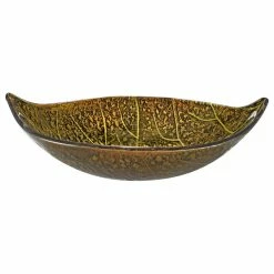 InFurniture Inc., Tropical Style Glass Vessel Sink