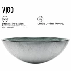 VIGO Simply Silver Glass Vessel Bathroom Sink And Milo Faucet Set -home bar shop 7551a0830e9ed94b 7674 w800 h800 b1 p0