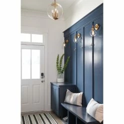 Trade Winds Lighting Trade Winds Katie Glass Globe Pendant In Natural Brass -home bar shop 7701b0d10f922698 1773 w800 h800 b0 p0