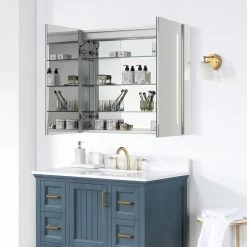 Altair Catola 36" Clear Glass Surface-Mount/Recessed LED Mirror Medicine Cabinet 28 Altair Catola 36" Clear Glass Surface-Mount/Recessed LED Mirror Medicine Cabinet -home bar shop 77e1d6c402c4e41d 8079 w800 h800 b0 p0