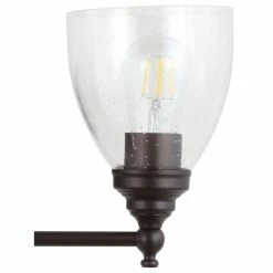 JONATHAN Y Marais Metal/Glass LED Vanity Light, Oil Rubbed Bronze, Width: 22.25" -home bar shop 7b61af96037e664e 8555 w800 h800 b1 p0