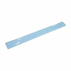 Multi Tile 0.5"x11.75" Sylvan Glass Pencil Liner Tile, Powder Blue