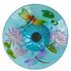 Versanora Solar Bird Bath Outdoor Garden Fusion Glass -home bar shop 7c61b5ca0111ee8e 4835 w800 h800 b1 p0