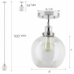 Linea Di Liara Primo Pendant With Clear Glass Shade -home bar shop 7db1d0ac0716afa9 4795 w800 h800 b1 p0