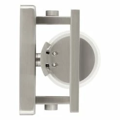 Progress Lighting Frame Collection 12" Brushed Nickel Etched White Glass Modern Bath Vanity Light -home bar shop 7ef1ae9b0d6062d5 6561 w800 h800 b1 p0