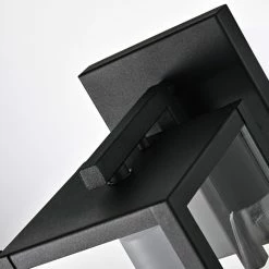 Edvivi Lighting Textured Black Outdoor Boxed Wall Sconce Lantern Light With Clear Glass -home bar shop 7f71329e0eda0aaa 5985 w800 h800 b0 p0