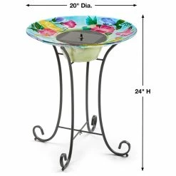 Smart Living Home & Garden Hummingbird Glass Solar Birdbath 5 Smart Living Home & Garden Hummingbird Glass Solar Birdbath -home bar shop 7fd1a938010d75de 3074 w800 h800 b1 p0
