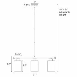 Kira Home Sloane 31" Farmhouse Island Light, Glass Cylinder Shades, Adjustable 13 Kira Home Sloane 31" Farmhouse Island Light, Glass Cylinder Shades, Adjustable -home bar shop 7fe1357603af74ec 8685 w800 h800 b1 p0