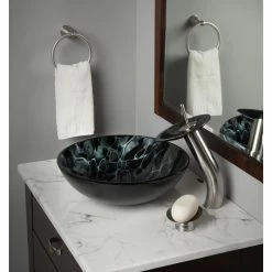 Novatto Tartaruga Glass Vessel Sink 7 Novatto Tartaruga Glass Vessel Sink -home bar shop 811158af0773fc99 3503 w800 h800 b0 p0