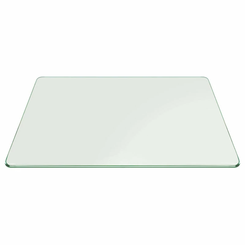 Fab Glass And Mirror Rectangle Glass Table Top 3/8" Thick Tempered Pencil Polish, 34 X 24 Inch 1 Fab Glass And Mirror Rectangle Glass Table Top 3/8" Thick Tempered Pencil Polish, 34 X 24 Inch
