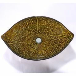 InFurniture Inc., Tropical Style Glass Vessel Sink -home bar shop 8491cd3908e57835 3531 w800 h800 b0 p0