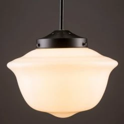 Linea Di Liara Lavagna Pendant Light With Milk Glass, Black -home bar shop 88413e520a0c92e7 4581 w800 h800 b0 p0