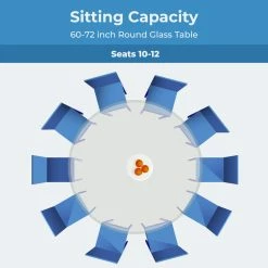 Fab Glass And Mirror Glass Table Top: 60 Inch Round 1/2 Inch Thick Flat Polished Tempered -home bar shop 891100240e26e99e 9654 w800 h800 b0 p0