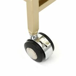 GDFStudio GDF Studio Easter Indoor Industrial Iron And Glass Bar Cart, Gold -home bar shop 894117ef037d8984 1894 w800 h800 b1 p0