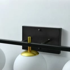 Aiwen 3-Lights Bathroom White Glass Shades Wall Sconce Vanity Light Fixtures -home bar shop 89b1b664028f302f 9169 w800 h800 b0 p0