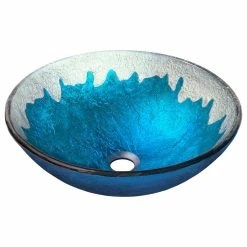 Novatto Diaccio Glass Vessel Sink