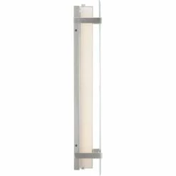 Progress Lighting Miter LED Collection 24" Brushed Nickel Clear Glass Luxe Bath Vanity Light -home bar shop 8fd106da0d60619c 6564 w800 h800 b1 p0