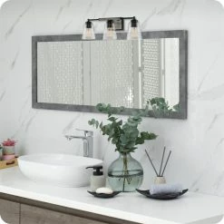 Kira Home Crestline 23" Farmhouse Bathroom / Light, Funnel Glass Shades, Gray 9 Kira Home Crestline 23" Farmhouse Bathroom / Light, Funnel Glass Shades, Gray -home bar shop 90f1f39002cfd693 8691 w800 h800 b0 p0