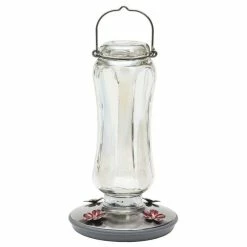 Woodstream Corp. Perky Pet Starglow Vintage Glass Humming Bird Feeder